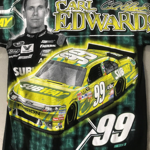 Nascar Vintage Double Print T-Shirt - vintage starter karlkani sergiotacchini