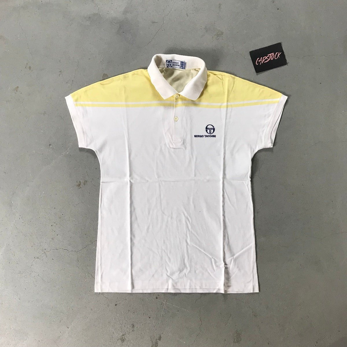 Sergio Tacchini Vintage Polo Shirt - vintage starter karlkani sergiotacchini