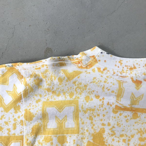 Michigan State Vintage T-Shirt - vintage starter karlkani sergiotacchini