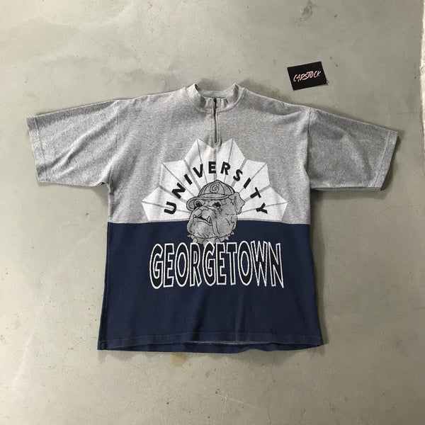 Georgetown Hoyas Vintage T-Shirt - vintage starter karlkani sergiotacchini