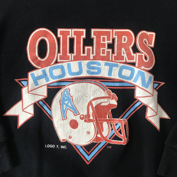 Houston Oilers Vintage Crewneck - vintage starter karlkani sergiotacchini