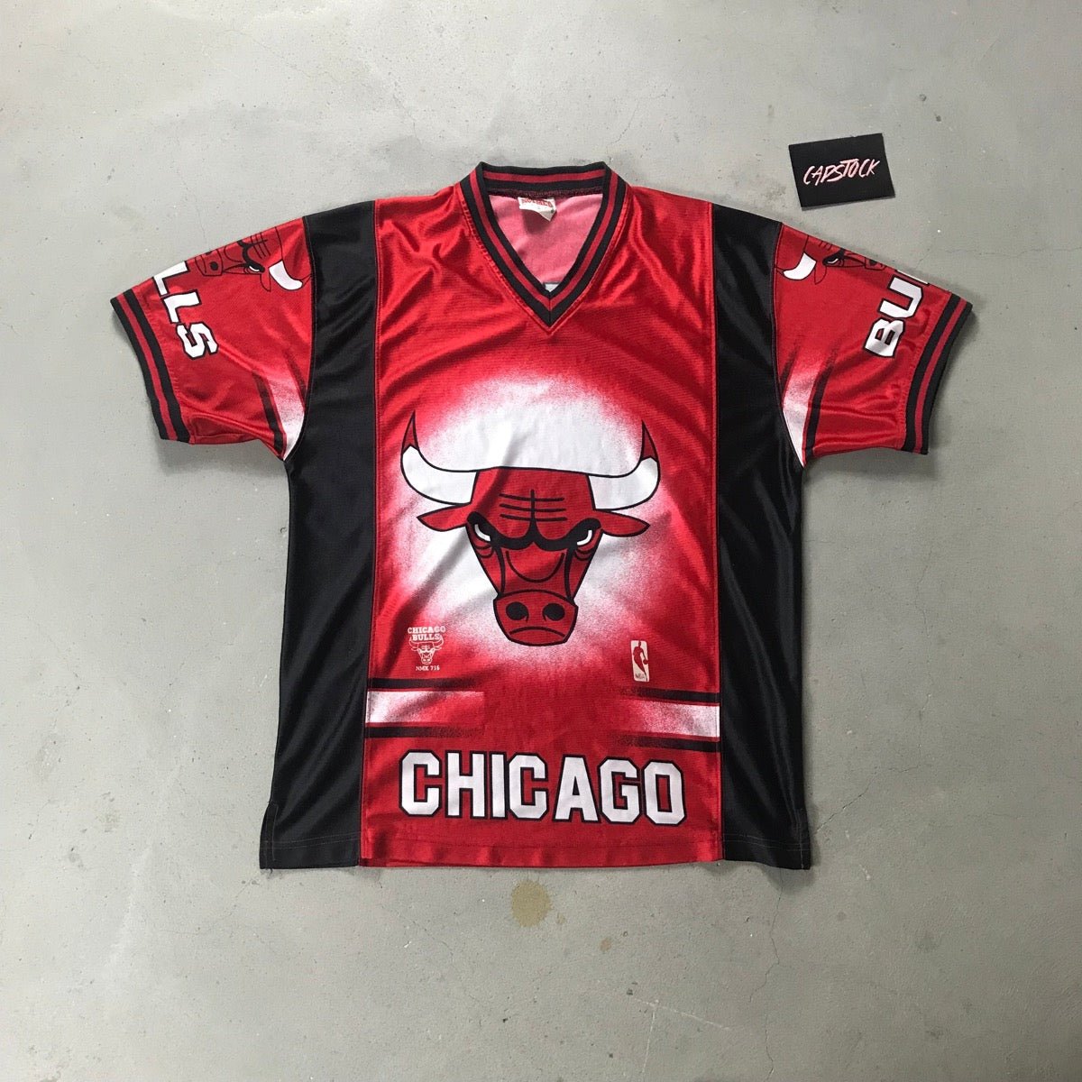Chicago Bulls Vintage Jersey - vintage starter karlkani sergiotacchini
