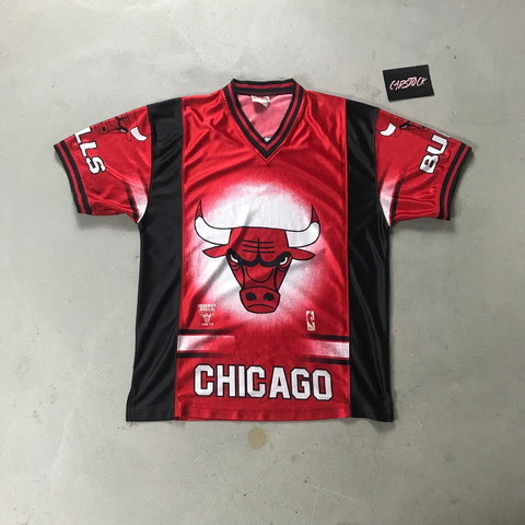 Chicago Bulls Vintage Jersey - vintage starter karlkani sergiotacchini