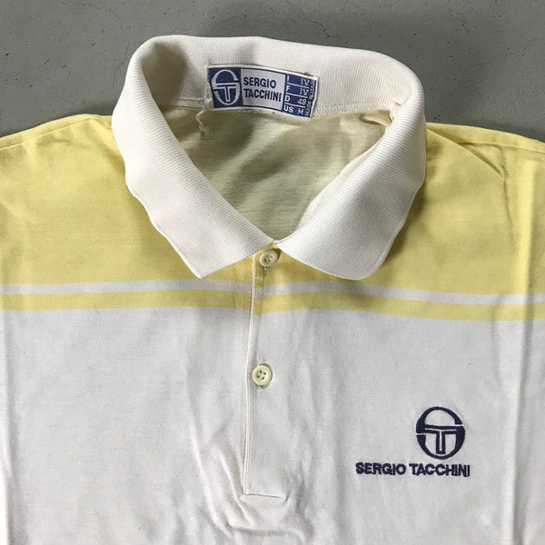 Sergio Tacchini Vintage Polo Shirt - vintage starter karlkani sergiotacchini