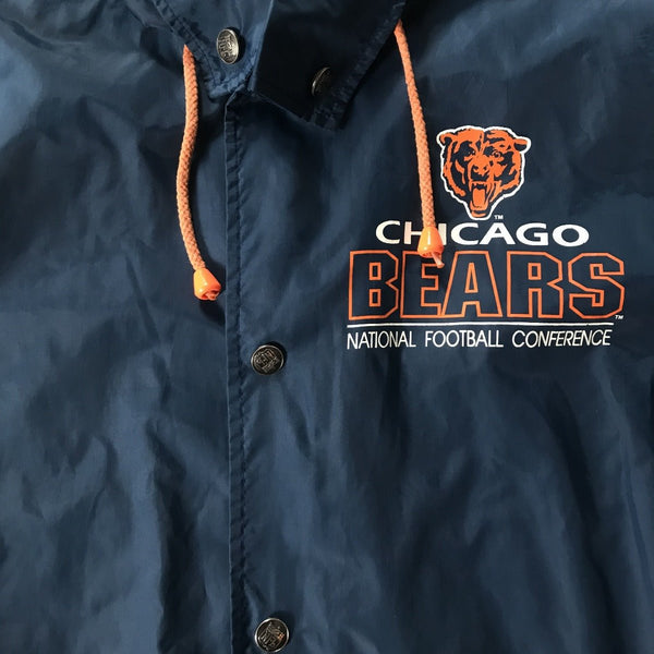 Chicago Bears Vintage Windbreaker - vintage starter karlkani sergiotacchini
